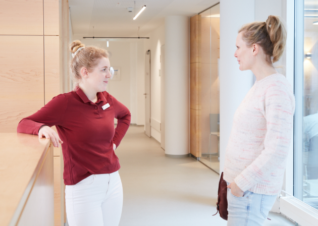 Anmeldung in der Sportklinik Freiburg