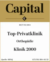 Auszeichnung der Sportklinik Freiburg